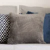 HOMLA Poszewka Noah Ziarnka Ryzu Szara 45X45 Cm Szary Outlet
