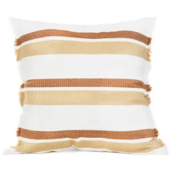HOMLA Poszewka Nobres Brazowa W Paski 45X45 Cm Clearance