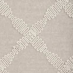 HOMLA Poszewka Salvi Haftowana Ecru 45X45 Cm Outlet