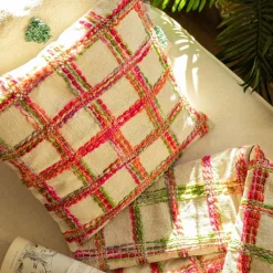 HOMLA Poszewka Tanis Z Kolorowymi Nitkami 45X45 Cm Wielokolorowy Sale