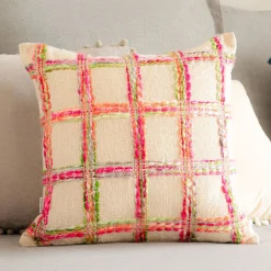 HOMLA Poszewka Tanis Z Kolorowymi Nitkami 45X45 Cm Wielokolorowy Sale