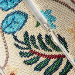 HOMLA Poszewka Verin Zakardowa Bezowa 45X45 Cm Discount