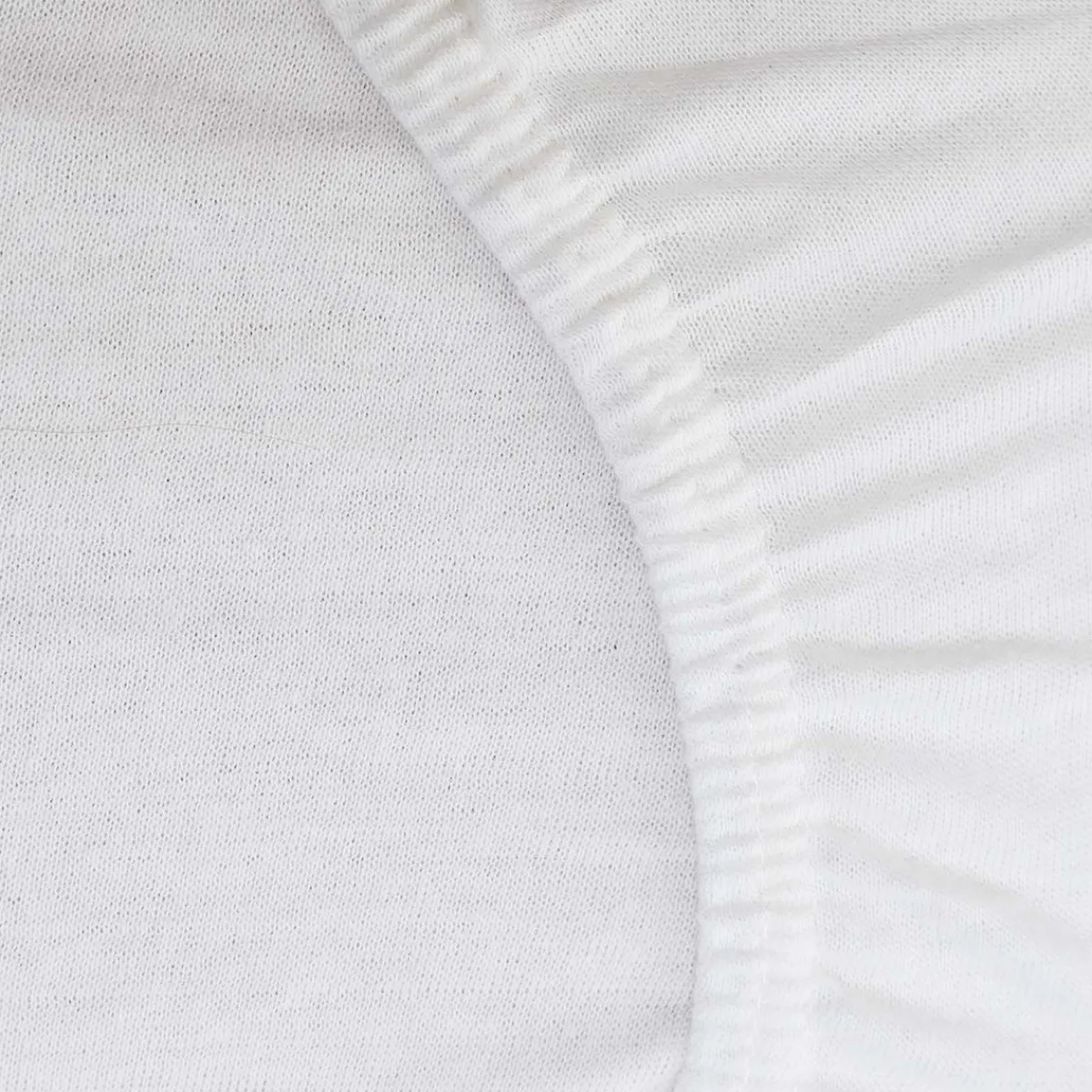 HOMLA Przescieradlo Claire Jersey Biale 180X200 Cm Bialy