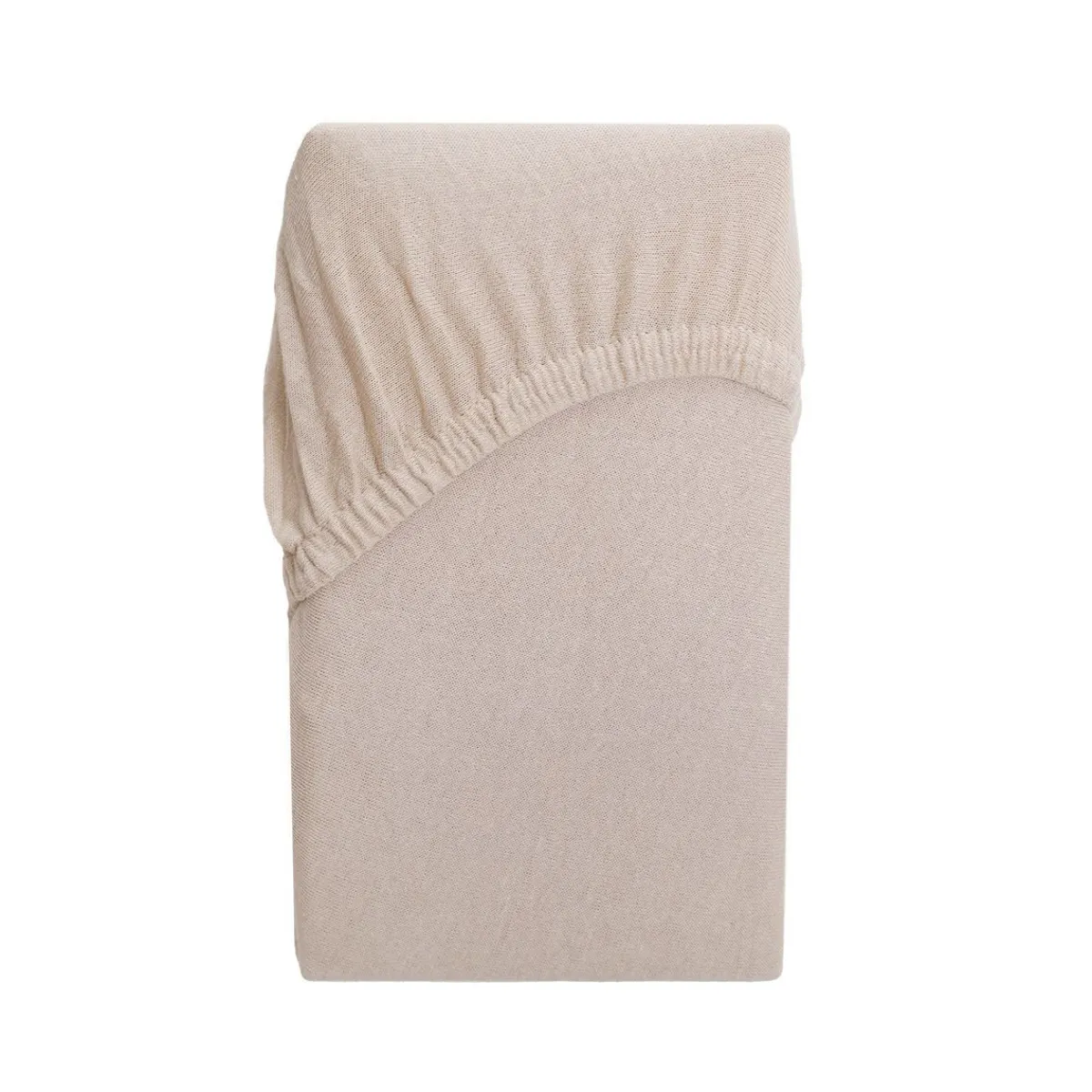 HOMLA Przescieradlo Claire Jersey Bezowe 90X200 Cm Bezowy Outlet
