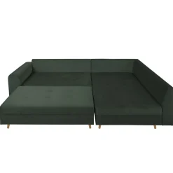 HOMLA Pufa Do Naroznika Semi Zielona 120X70X40Cm Zielony Hot