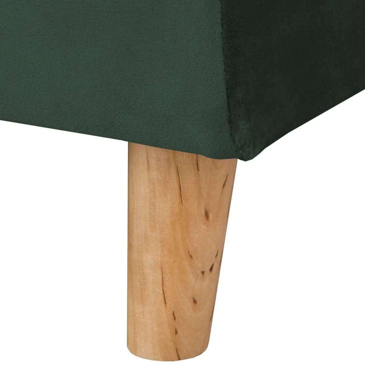 HOMLA Pufa Do Naroznika Semi Zielona 120X70X40Cm Zielony Hot