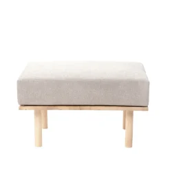 HOMLA Pufa Seri Bezowa 74X60X43,5 Cm Discount