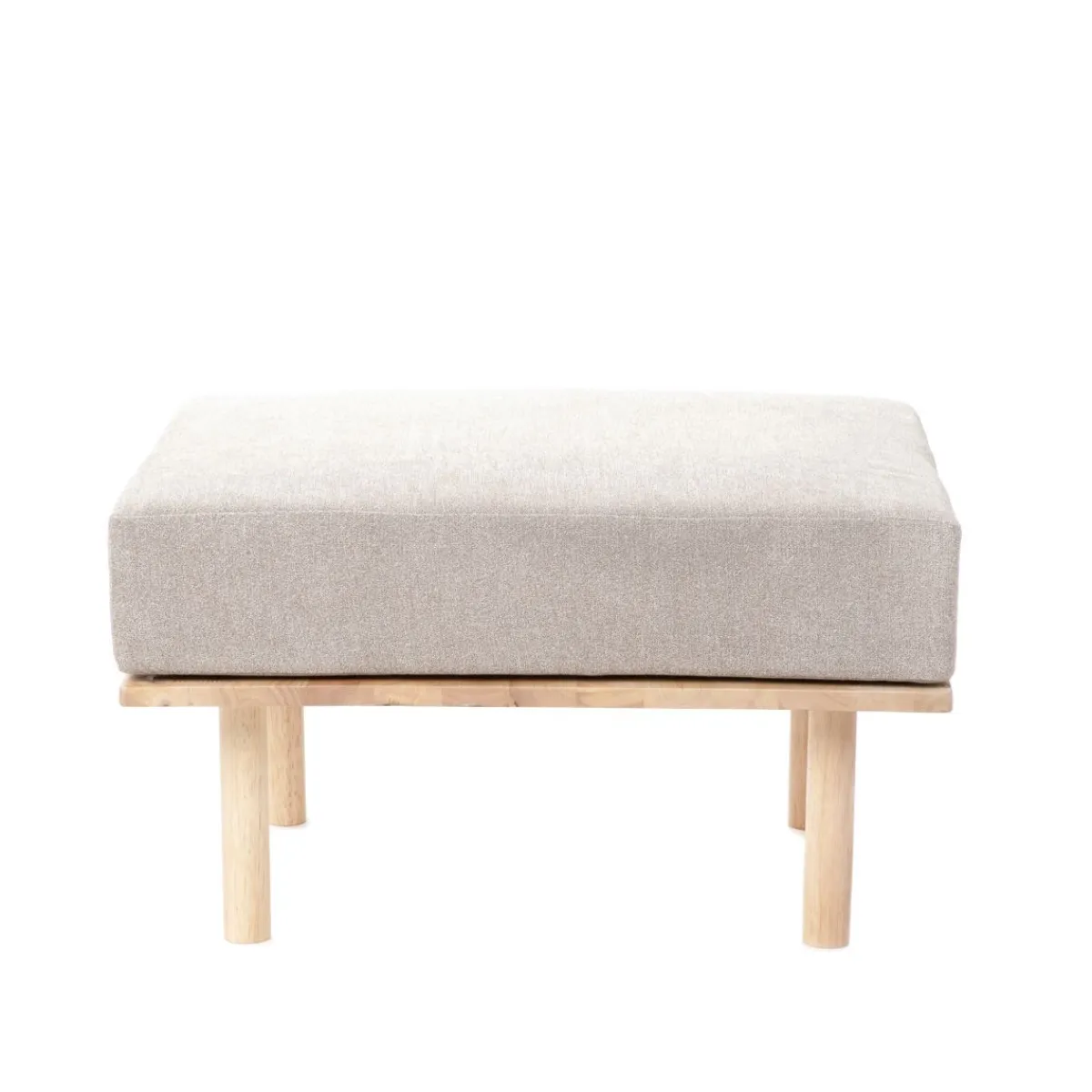 HOMLA Pufa Seri Bezowa 74X60X43,5 Cm Discount