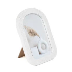 HOMLA Ramka Na Zdjecie Anga Polokragla Z Imitacji Betonu 13X18 Cm Discount