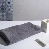 HOMLA Ręcznik Elin Muslinowy Grafitowy 70X130Cm Outlet