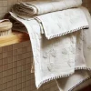 HOMLA Ręcznik Leslie Z Obszyciami Bezowy 70X130Cm Discount