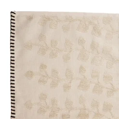 HOMLA Ręcznik Leslie Z Obszyciami Bezowy 70X130Cm Discount