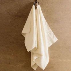 HOMLA Ręcznik Naltio W Paski 70X130 Cm Ecru Discount