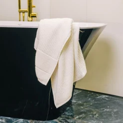 HOMLA Ręcznik Naltio W Paski 70X130 Cm Ecru Discount
