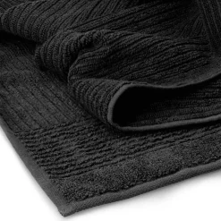 HOMLA Ręcznik Naltio W Paski 50X90 Cm Czarny Outlet