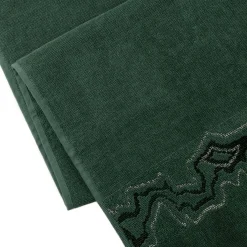 HOMLA Ręcznik Rines Z Paskami Lureksowymi 50X90Cm Zielony Online