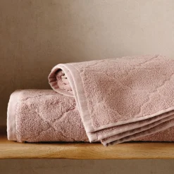 HOMLA Ręcznik Samine Z Marokanska Koniczyna 50X90Cm Rozowy