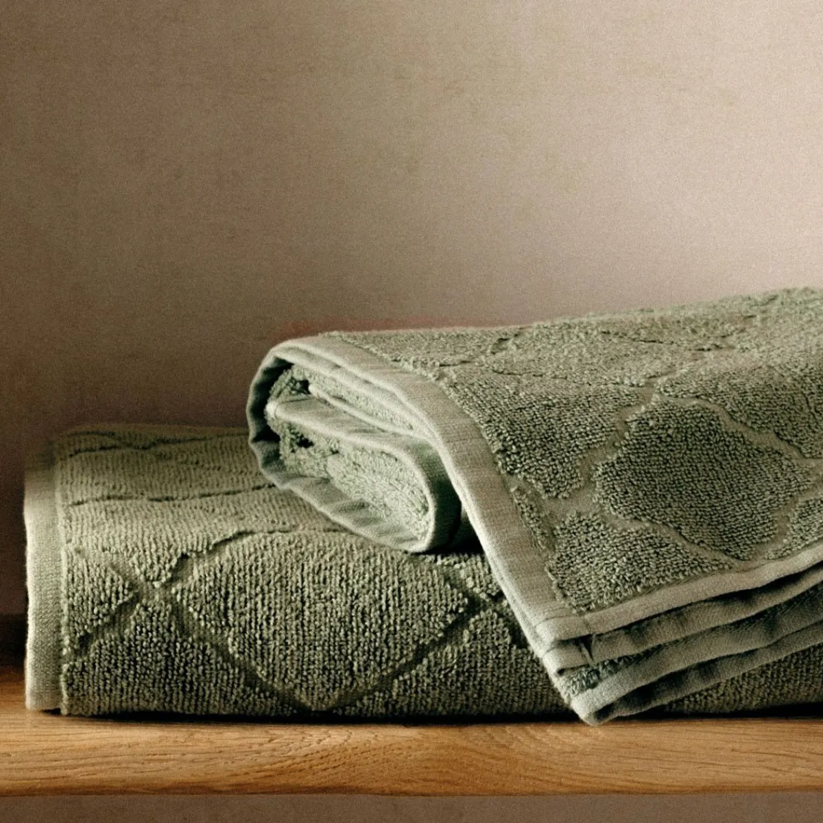 HOMLA Ręcznik Samine Z Marokanska Koniczyna 70X130Cm Mietowy Clearance