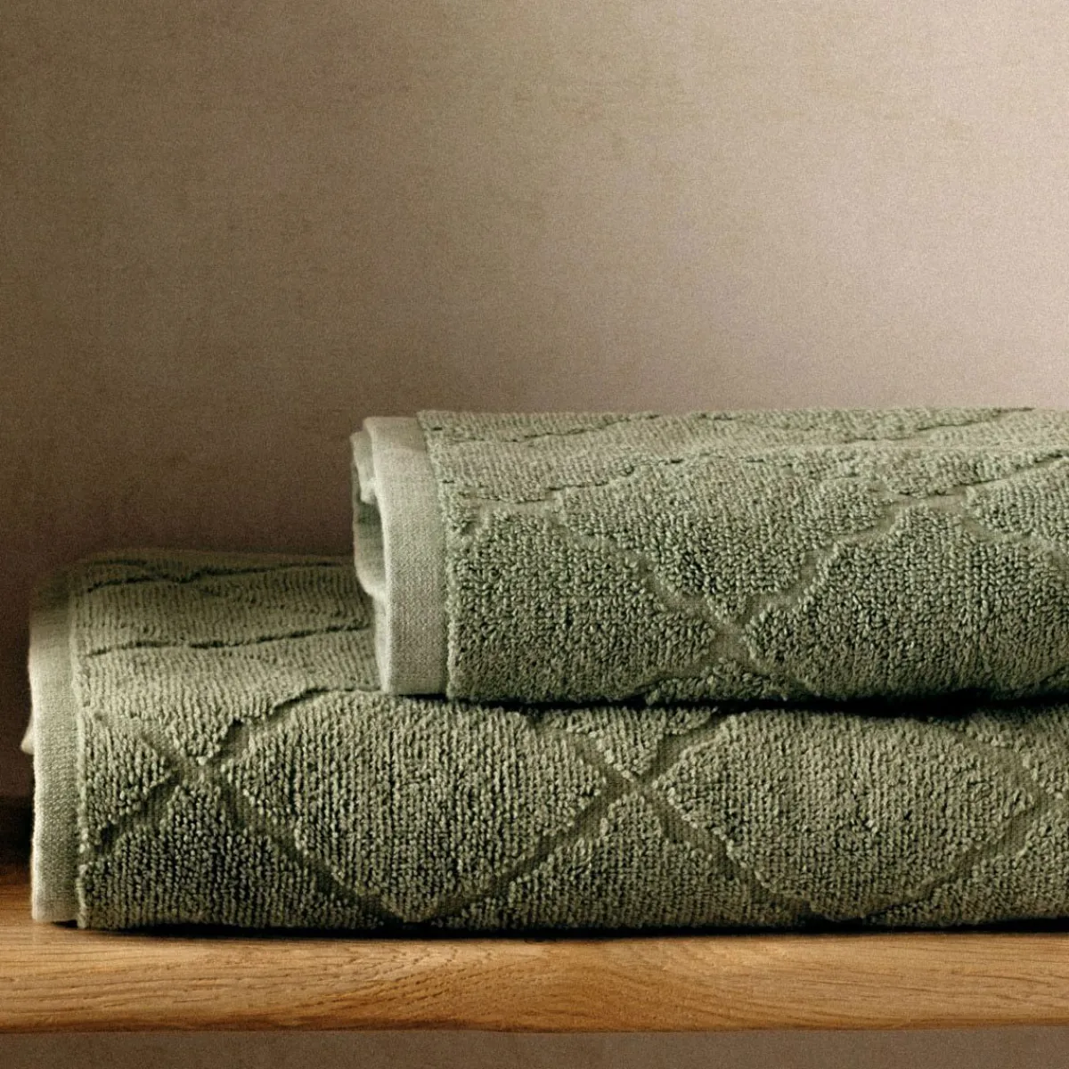 HOMLA Ręcznik Samine Z Marokanska Koniczyna 70X130Cm Mietowy Clearance