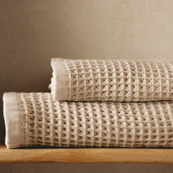 HOMLA Ręcznik Vaffel 50X90 Cm Bezowy Sale