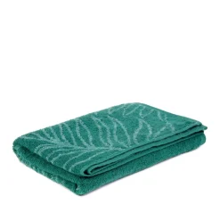HOMLA Ręcznik Wilday Ciemnozielony W Liscie 70X130Cm Clearance