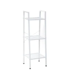 HOMLA Regal Malmi Metalowy 35X35X101,5 Cm Bialy Outlet
