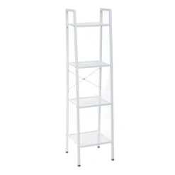 HOMLA Regal Malmi Metalowy 35X34X136,5 Cm Bialy Best