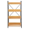 HOMLA Regal Maravi Z Czarnym Stelazem 60X35X116.5 Cm Hot