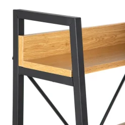 HOMLA Regal Maravi Z Czarnym Stelazem 60X35X116.5 Cm Hot
