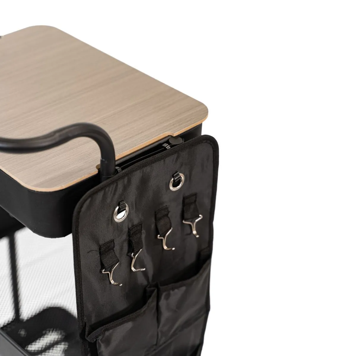HOMLA Regal Na Kolkach Hylla Metalowy 90X43X42Cm Czarny Discount