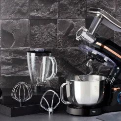 BERLINGER HAUS Robot Kuchenny Black Rose/Monaco Wielofunkcyjny 1400 W Czarny Sale