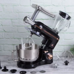 BERLINGER HAUS Robot Kuchenny Black Rose/Monaco Wielofunkcyjny 1400 W Czarny Sale