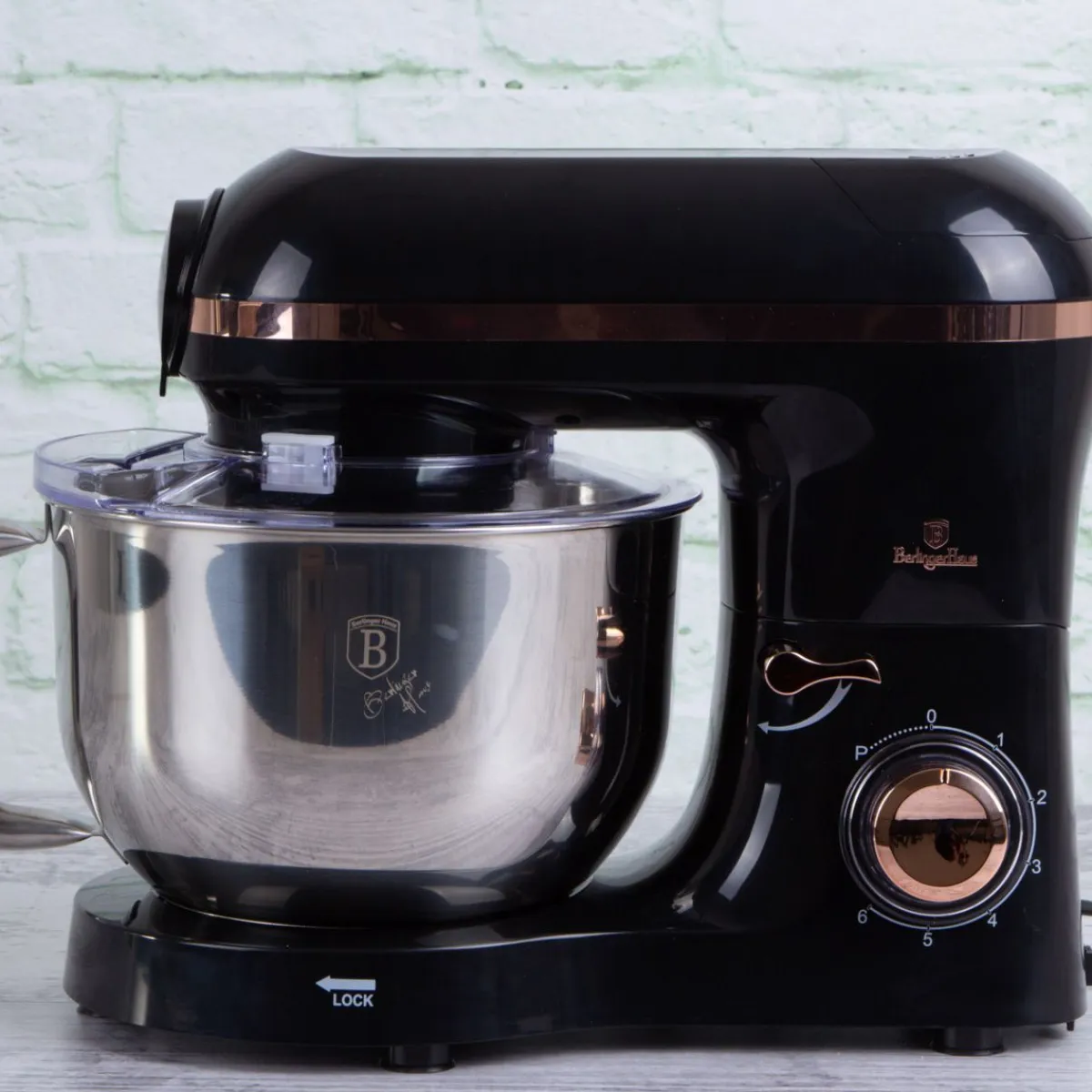 BERLINGER HAUS Robot Kuchenny Black Rose/Monaco Wielofunkcyjny 1400 W Czarny Sale