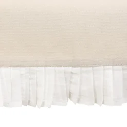HOMLA Serweta Linela Z Bawelniana Falbanka 80X80 Cm Clearance
