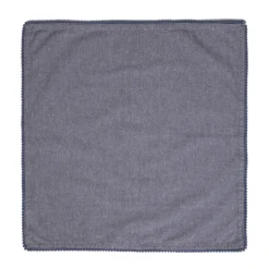 HOMLA Serwetka Melange Granatowa Z Lamowka Kuleczkowa 45X45 Cm Outlet