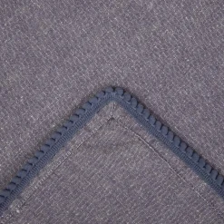 HOMLA Serwetka Melange Granatowa Z Lamowka Kuleczkowa 45X45 Cm Outlet