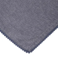 HOMLA Serwetka Melange Granatowa Z Lamowka Kuleczkowa 45X45 Cm Outlet
