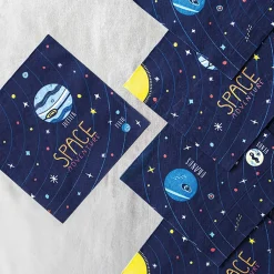 PARTYDECO Serwetki Space Papierowe Z Nadrukiem 20 Szt. 16X16 Cm Granatowy Best