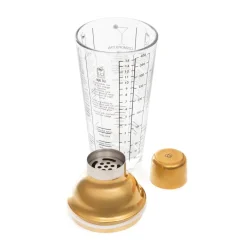 HOMLA Shaker Alcole Ze Zlotym Wieczkiem 0,4 L Przezroczysty Online