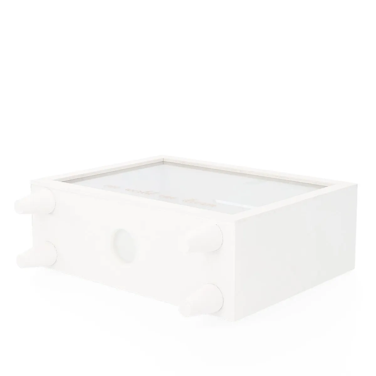 HOMLA Skarbonka Moneybox Next Adventure Biala 21X7X19 Cm Bialy Clearance