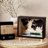 HOMLA Skarbonka Moneybox Next Adventure Czarna 21X7X19 Cm Czarny Best