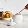 HOMLA Sloik Fincan Na Miod 0,3 L Bialy Clearance