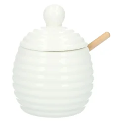 HOMLA Sloik Fincan Na Miod 0,3 L Bialy Clearance