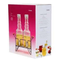 HOMLA Sloik Lomi Z Kranikiem Podwojny Prostokatny 2X2,3L Discount
