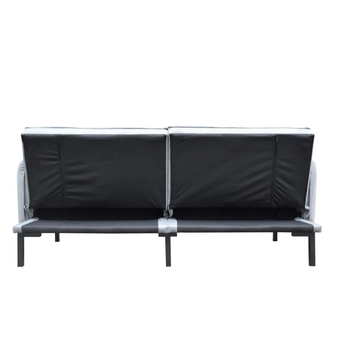 HOMLA Sofa Canto 3-Osobowa, Z Funkcja Spania, Welurowa Szara 199X90X85 Cm Online