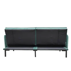 HOMLA Sofa Canto 3-Osobowa, Z Funkcja Spania, Welurowa Zielona 199X90X85 Cm Hot