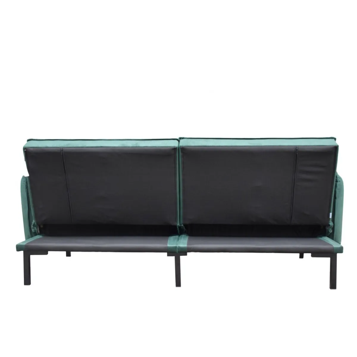 HOMLA Sofa Canto 3-Osobowa, Z Funkcja Spania, Welurowa Zielona 199X90X85 Cm Hot