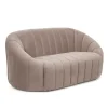 HOMLA Sofa Nottuna Sofa 2-Osobowa Welurowa 127X82X81.5 Cm New