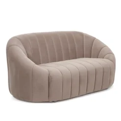 HOMLA Sofa Nottuna Sofa 2-Osobowa Welurowa 127X82X81.5 Cm New