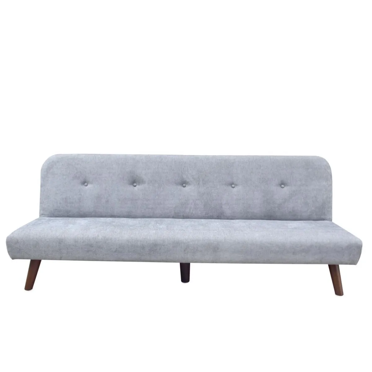 HOMLA Sofa Rinko Sofa 3-Osobowa, Z Funkcja Spania, Ciemnoszara 195X81X74 Cm Best